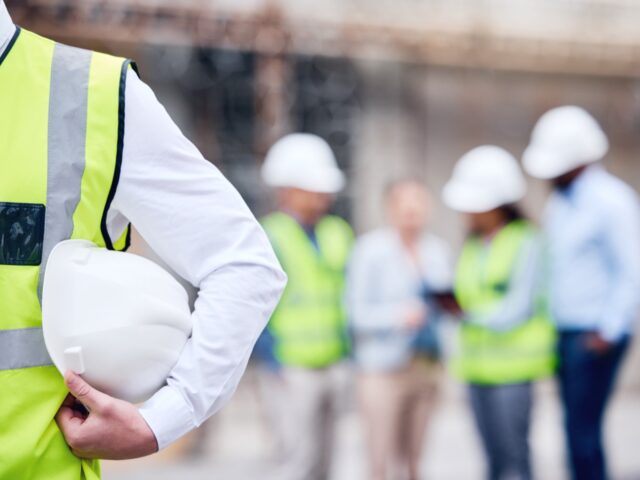 Residential development under construction
